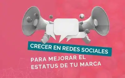 Crecer en redes sociales para mejorar el estatus de su empresa